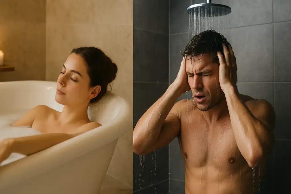 Bagno caldo o doccia fredda per il rilassamento muscolare? Scopri cosa dice la scienza