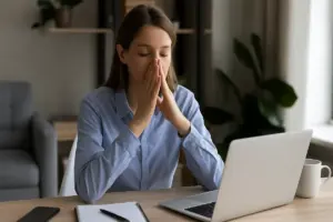 Come gestire la stanchezza mentale sul lavoro? Un esercizio rapido per tornare concentrati