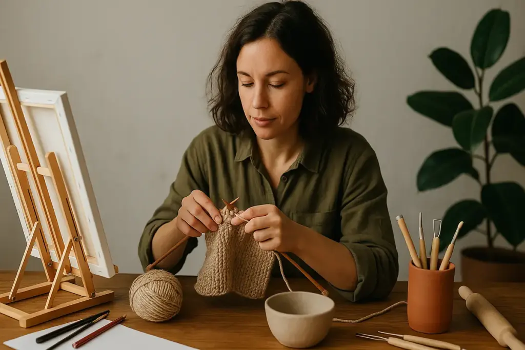 Praticare hobby manuali e creatività: Il legame scientifico con la salute mentale e fisica