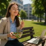 Come scegliere una pausa pranzo rigenerante? I comportamenti che migliorano davvero la giornata