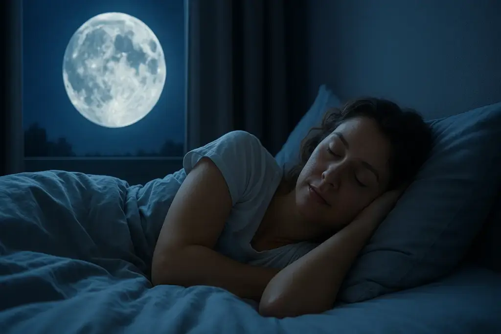 Dormire con la luna piena: perché stanotte potresti riposare peggio, tra scienza e tradizione