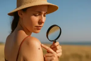 Nei e sole di agosto: l’autocontrollo della pelle a metà estate