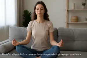 Meditazione mindfulness per principianti: il primo esercizio che dà risultati concreti