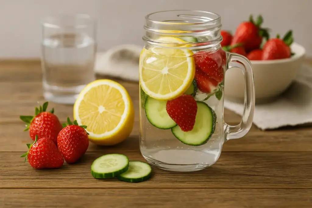 Acqua aromatizzata fatta in casa: il modo più gustoso per bere di più ogni giorno