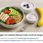 Pranzo leggero ma nutriente: come evitare il calo di energia nel pomeriggio