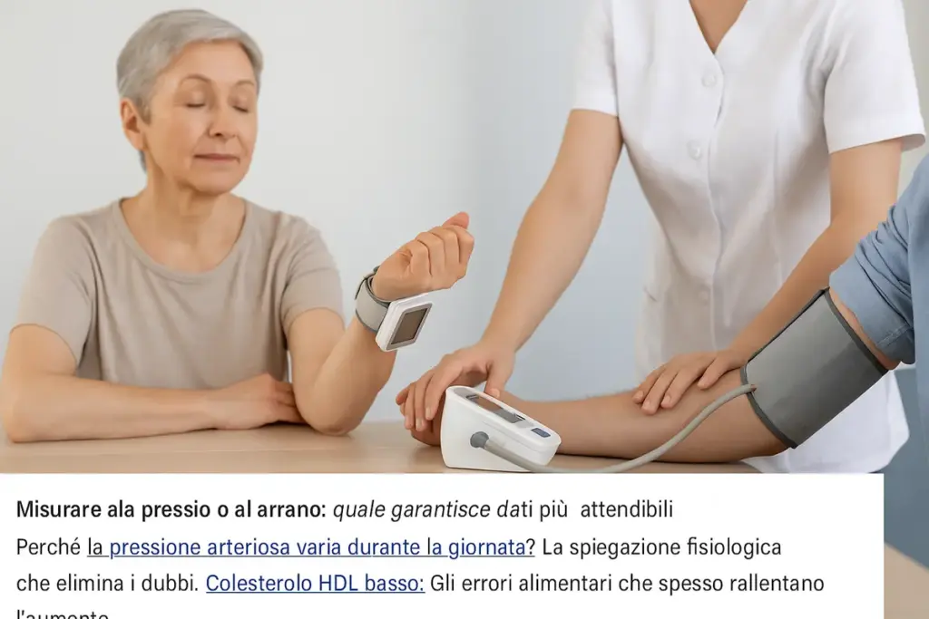 Misurazione della pressione al polso o al braccio: quale garantisce dati più attendibili