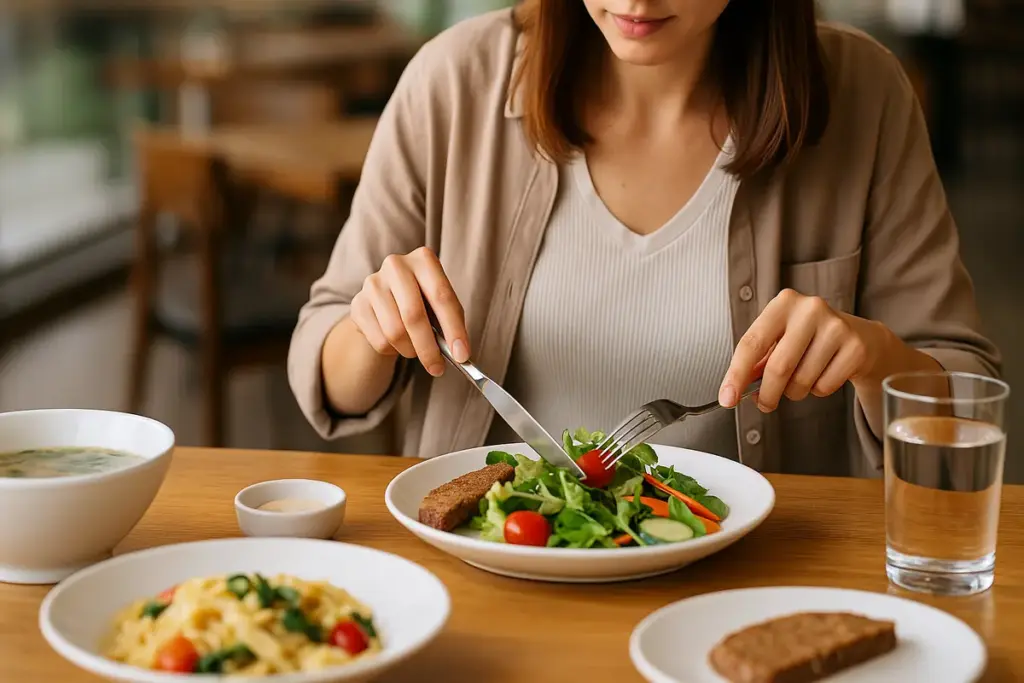 Cosa mangiare a pranzo fuori casa: le scelte al ristorante che non appesantiscono