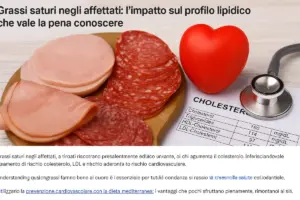 Grassi saturi negli affettati: l’impatto sul profilo lipidico che vale la pena conoscere