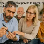 Diabete di tipo 2 in famiglia: perché lo screening cambia le probabilità reali