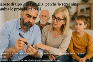 Diabete di tipo 2 in famiglia: perché lo screening cambia le probabilità reali