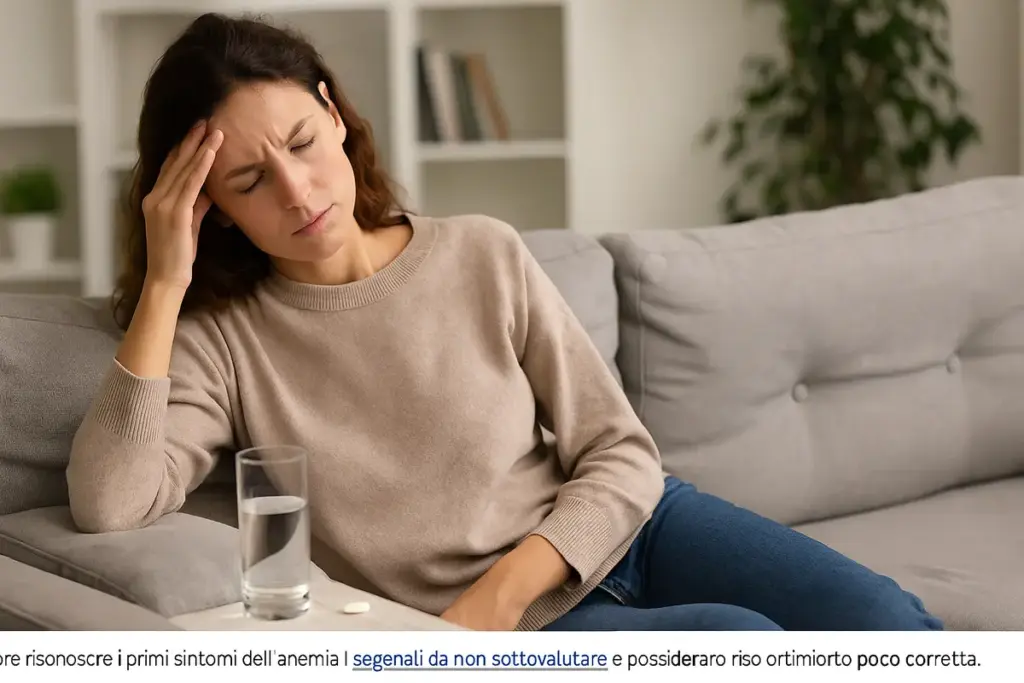 Stanchezza cronica e anemia: la differenza che cambia la gestione del disturbo