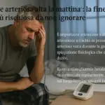 Pressione arteriosa alta la mattina: la finestra oraria più rischiosa da non ignorare