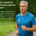Attività fisica e colesterolo: come il movimento moderato agisce sui lipidi