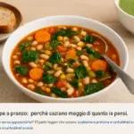 Minestre e zuppe a pranzo: perché saziano meglio di quanto si pensi