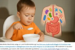 Microbiota intestinale nei bambini: l’abitudine precoce che condiziona la salute adulta