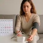 Pressione arteriosa e ciclo mestruale: il legame ormonale che cambia i valori