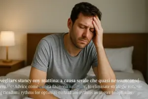 Svegliarsi stanchi ogni mattina: la causa serale che quasi nessuno considera