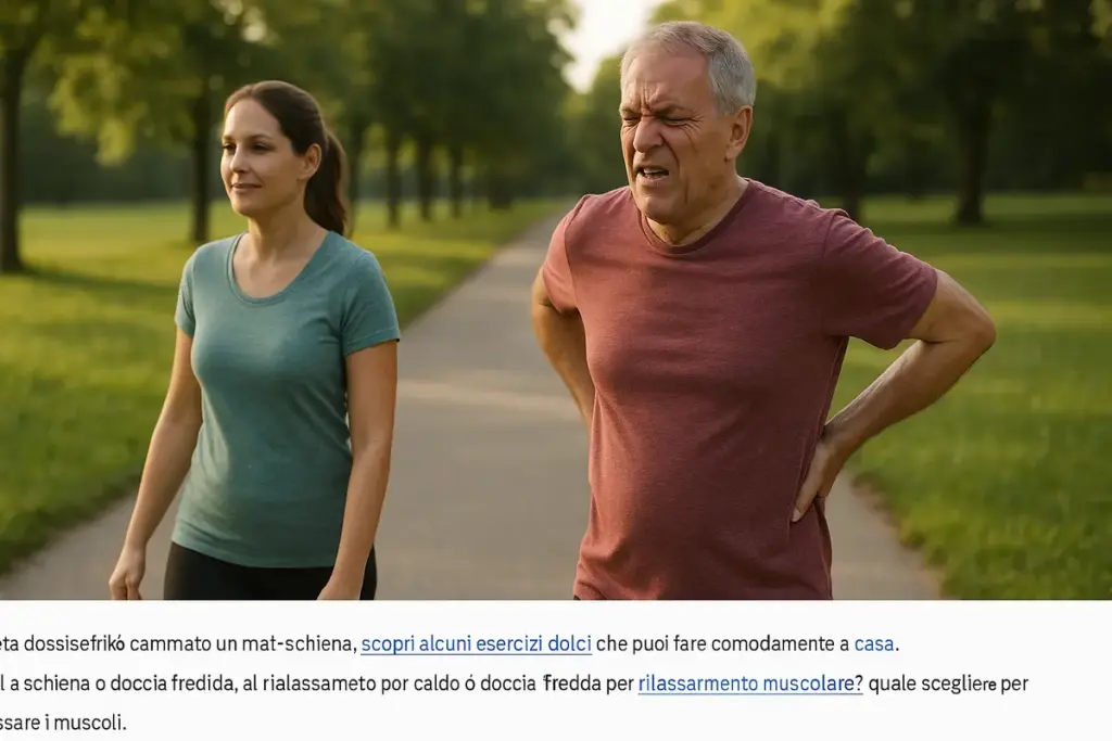 Camminata e mal di schiena: come la distanza giusta cambia tutto
