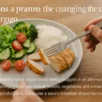 Porzioni a pranzo: l’equilibrio che cambia il tuo pomeriggio