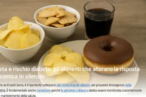 Dieta e rischio diabete: gli alimenti che alterano la risposta glicemica in silenzio