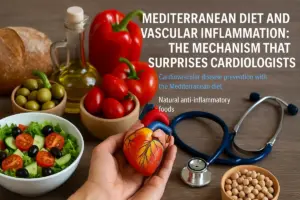 Dieta mediterranea e infiammazione vascolare: il meccanismo che sorprende i cardiologi